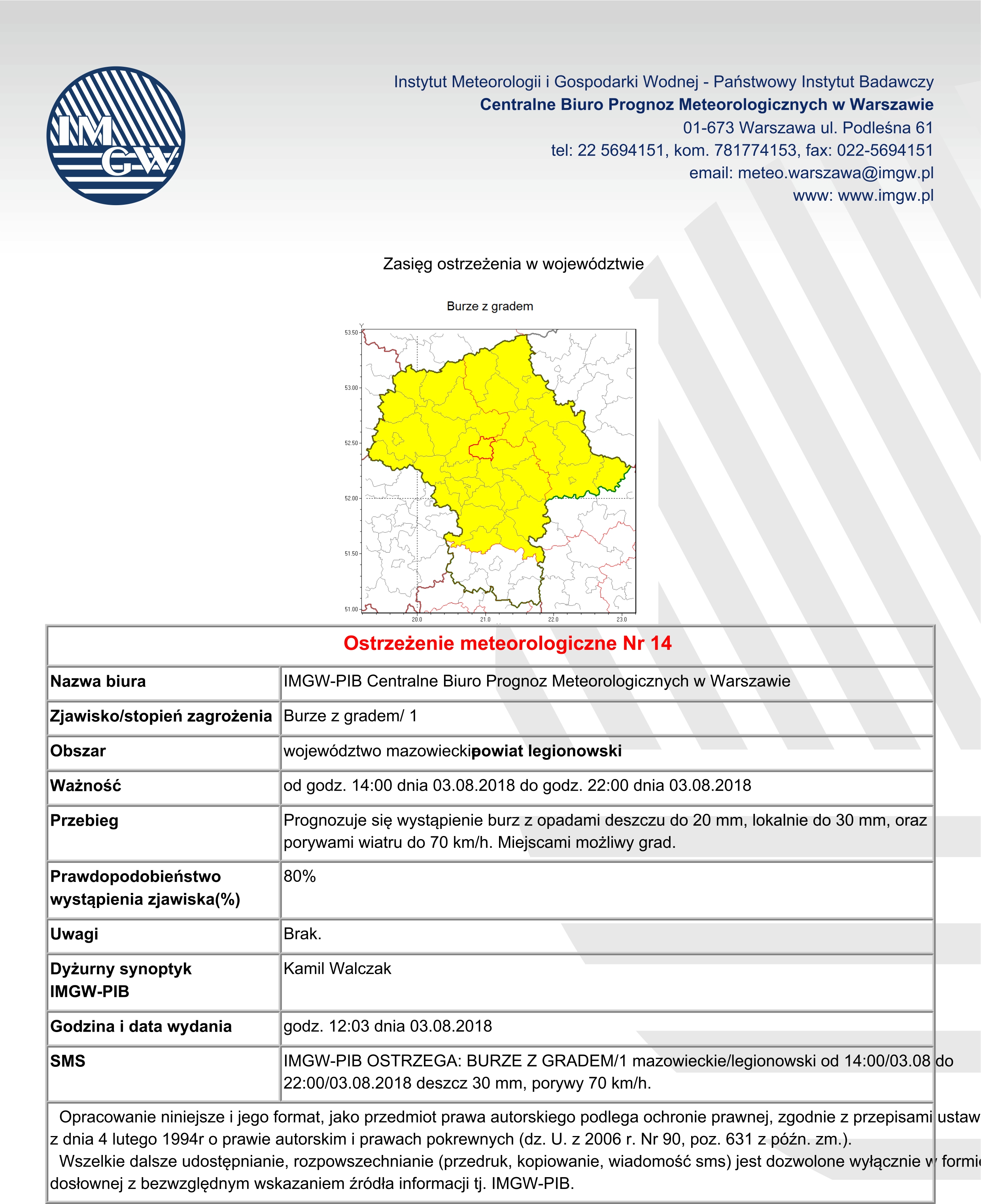 ostrzezenie meteorologiczne