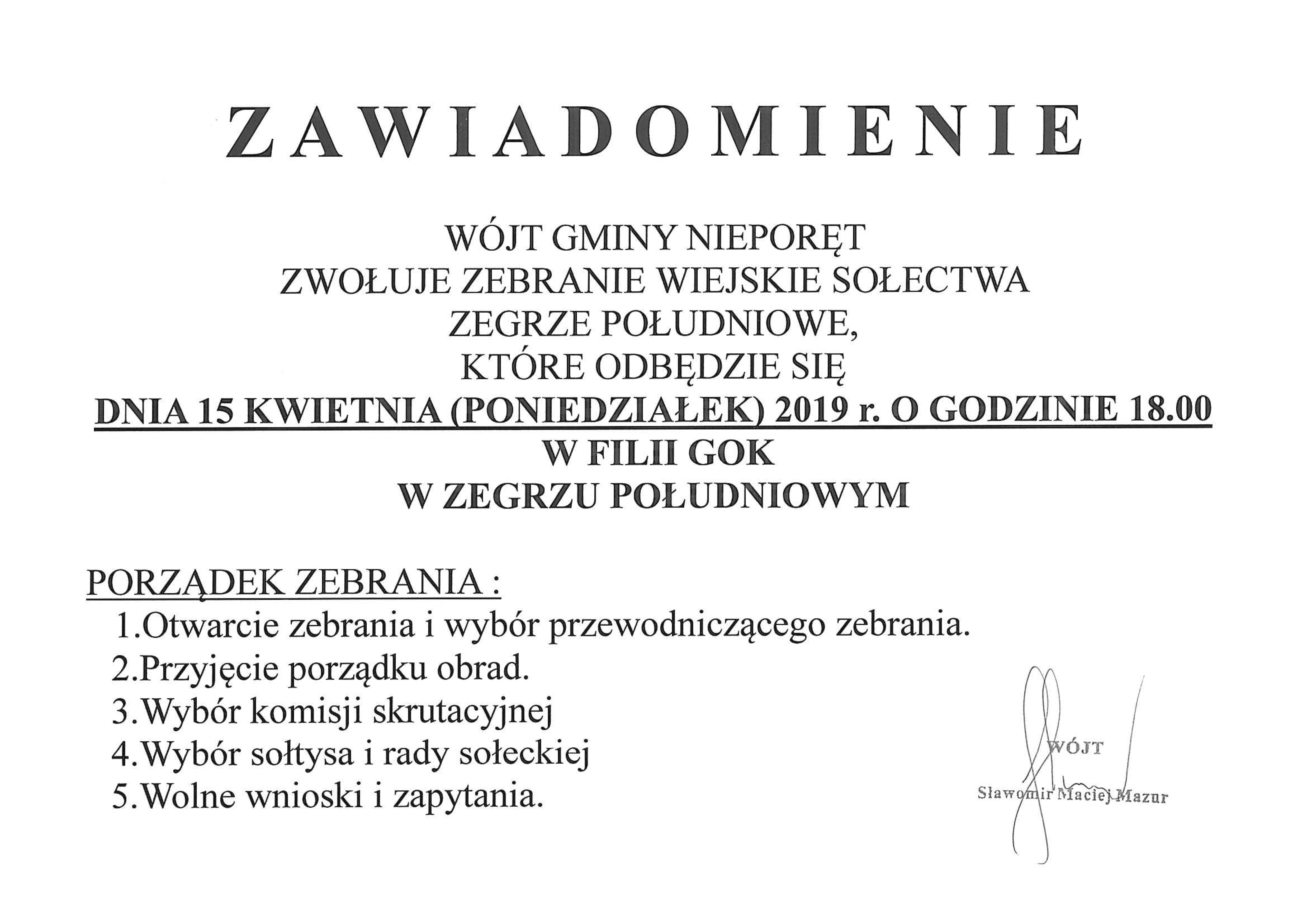 zegrze