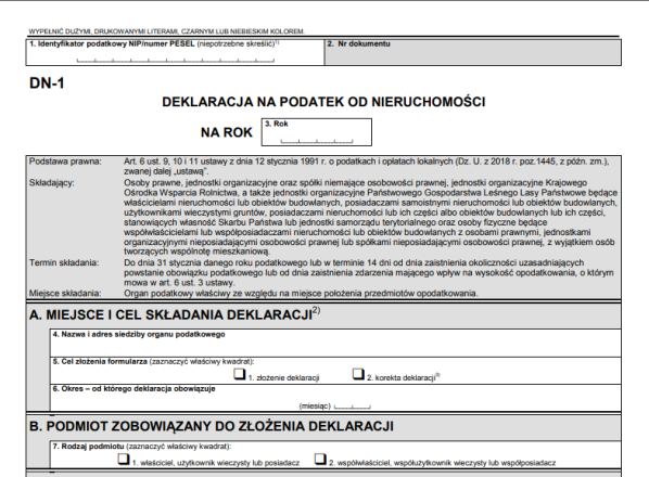 deklaracja