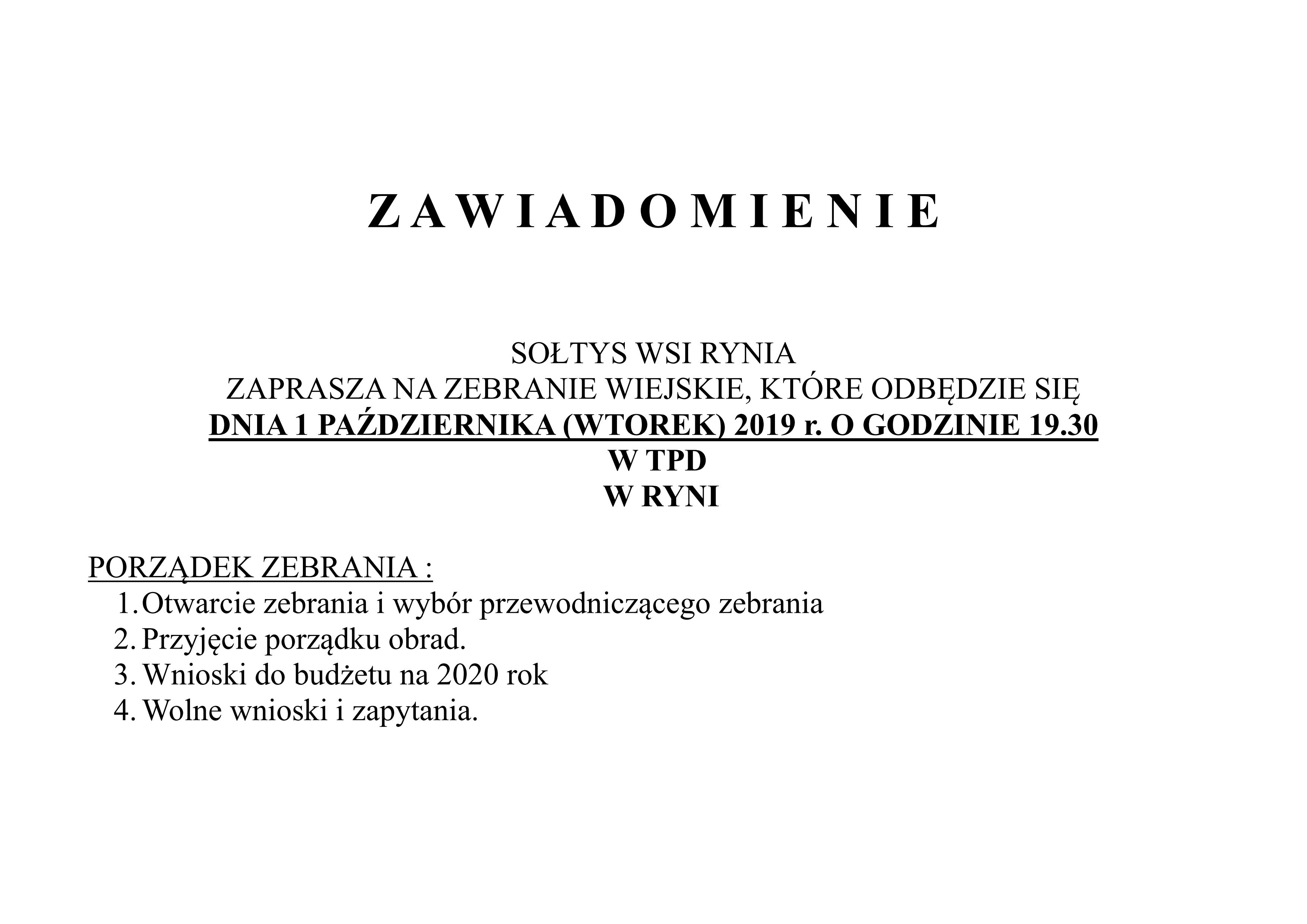 1październikarynia