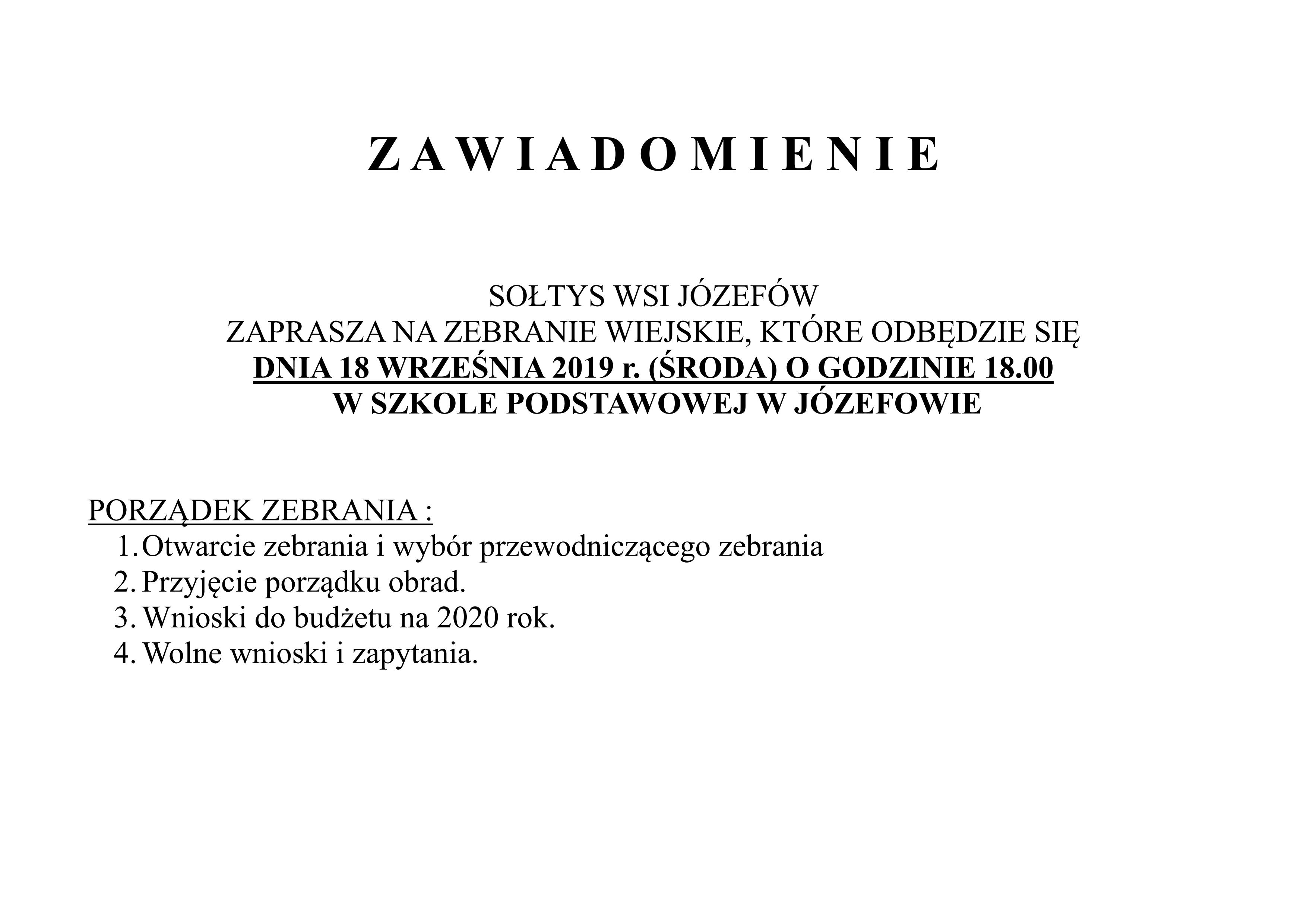 jozefów-zebraniewiejskie