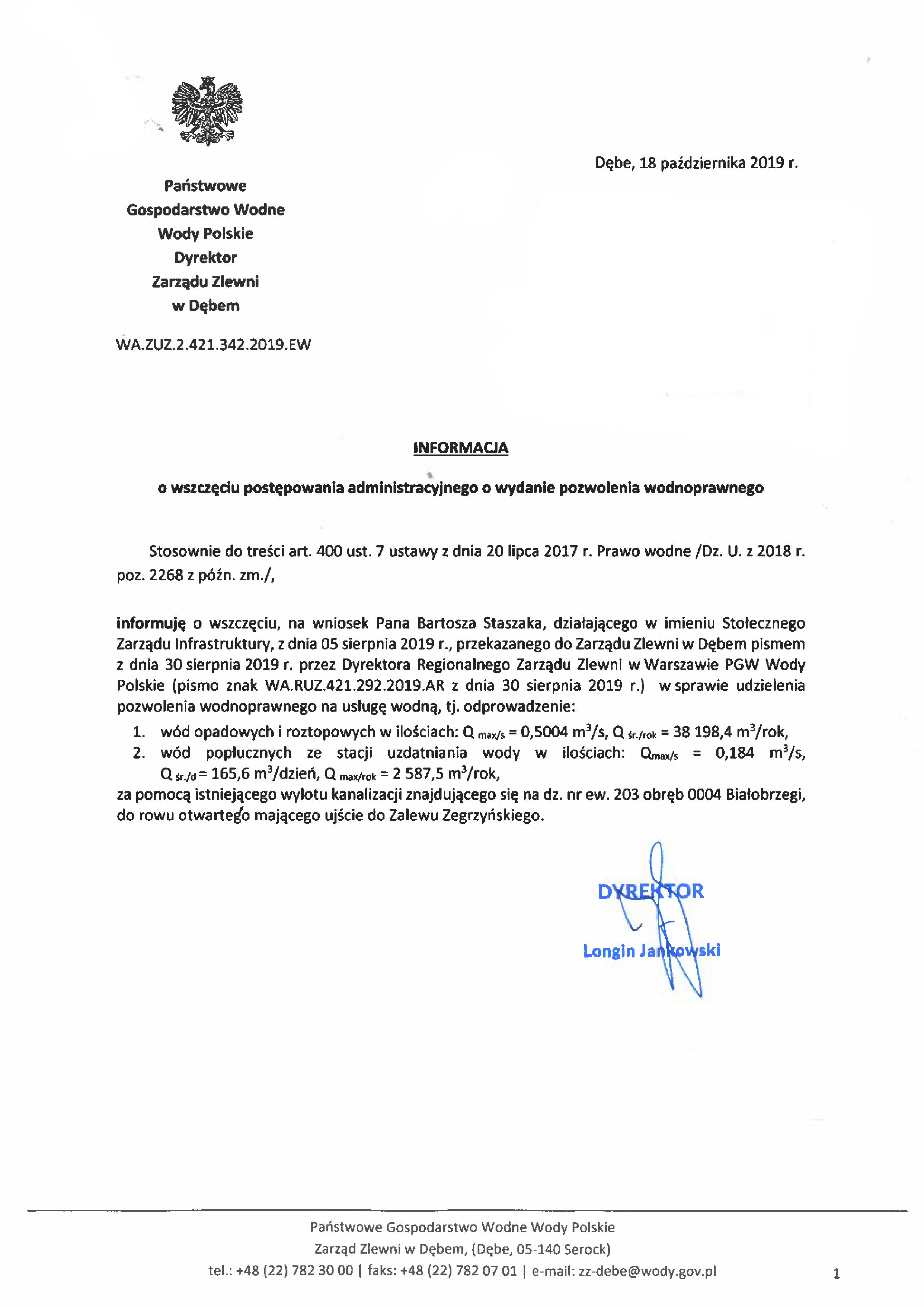 informacja wodno-prawne