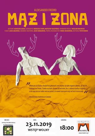 Mąż i żona - plakat nieporęt II