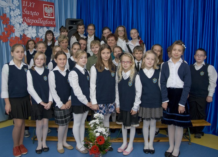 Obchody Święta Niepodległości w SP w Białobrzegach
